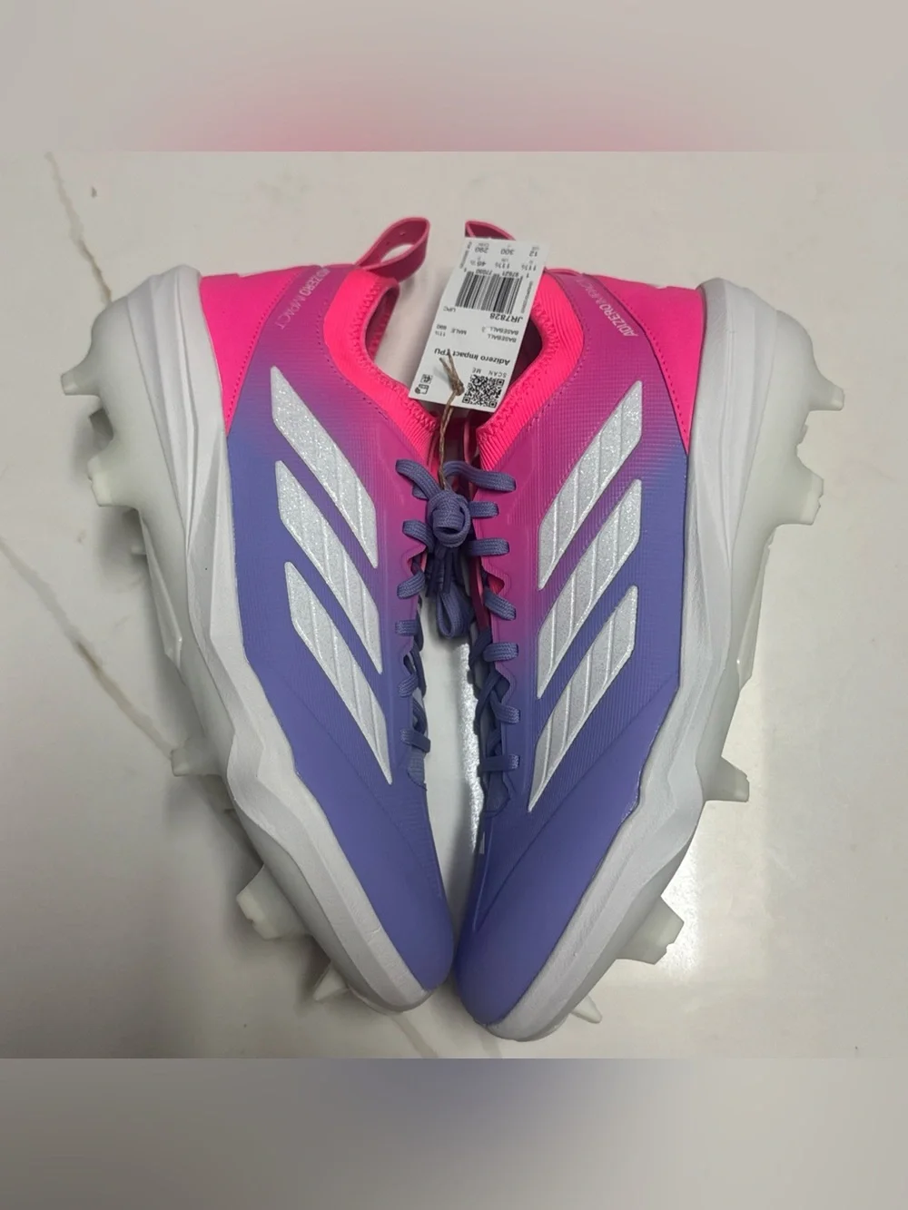 adidas Men’s Adizero Impact TPU Candy Baseball Cleats | JR7828 Size 12
